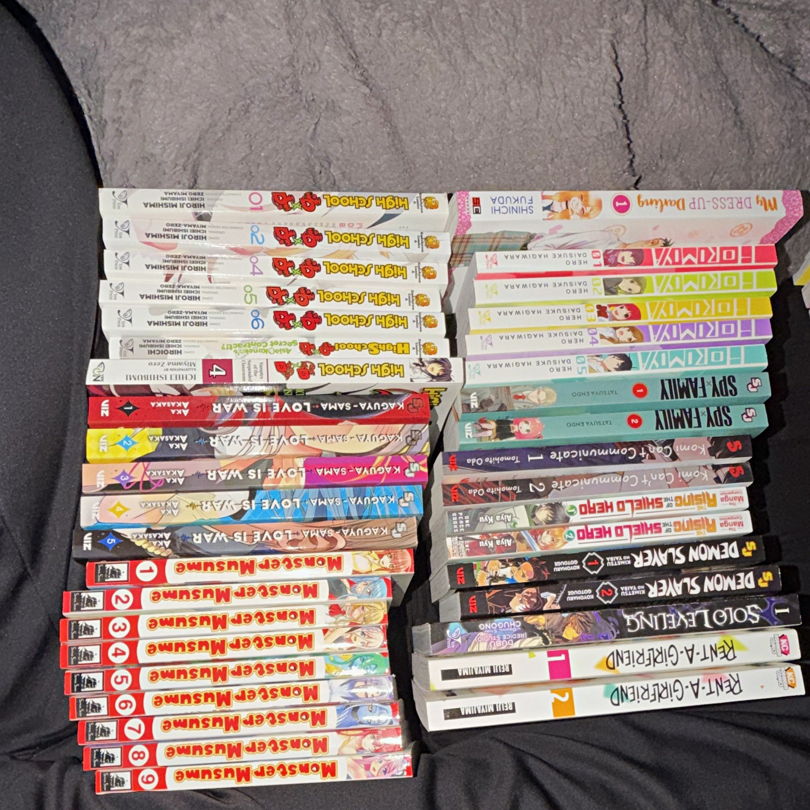Mixed Manga Lot English Paperback Graphic Novel