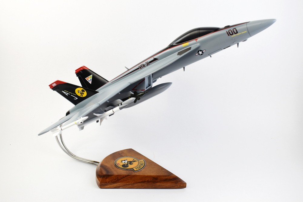 VFA-31 Tomcatters F/A-18E (AJ) Model, Navy, 1/40th (18