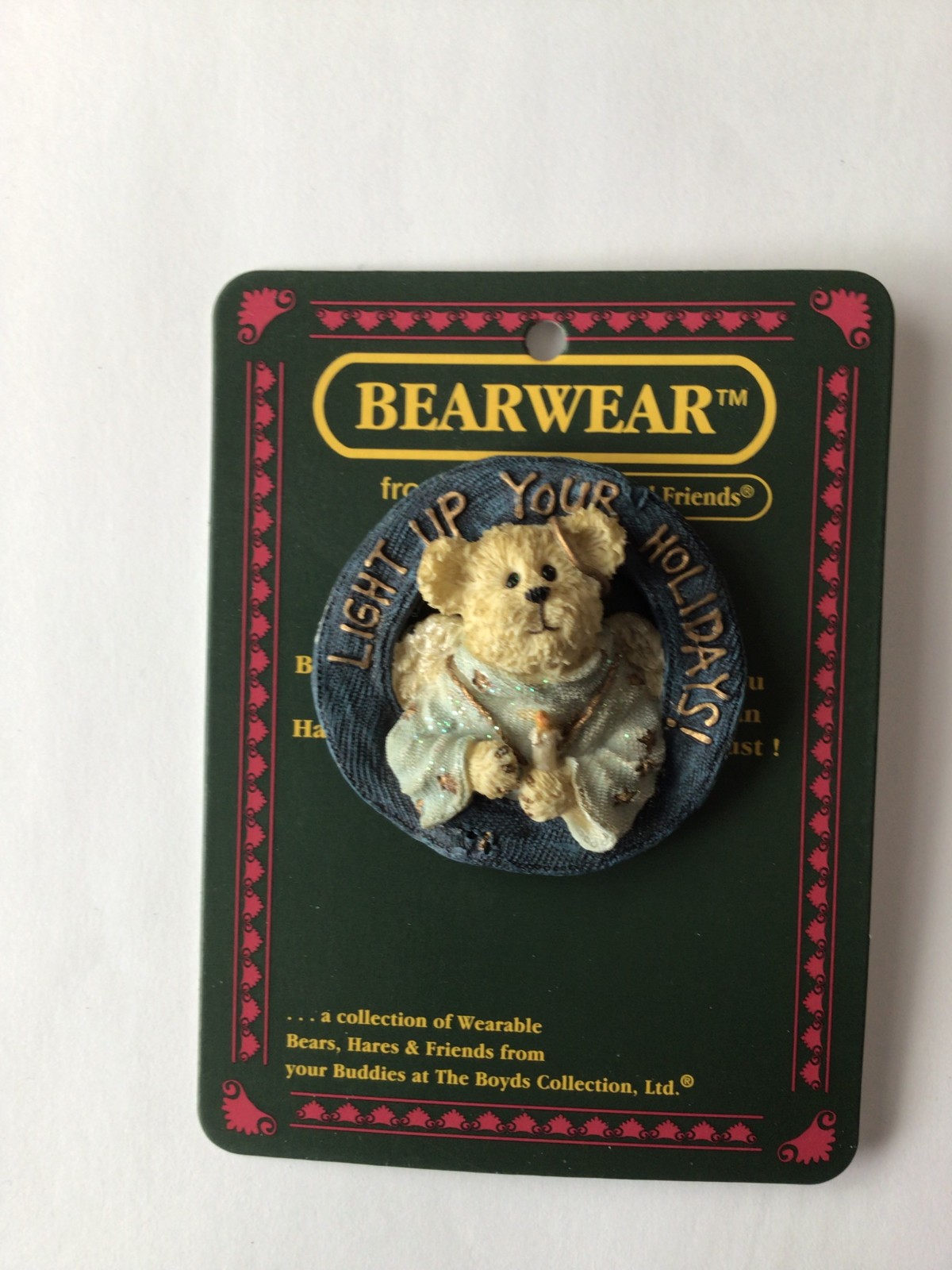 Boyds Bear Folkwear Pin - Starla Angelhope..... Guiding Light     26069