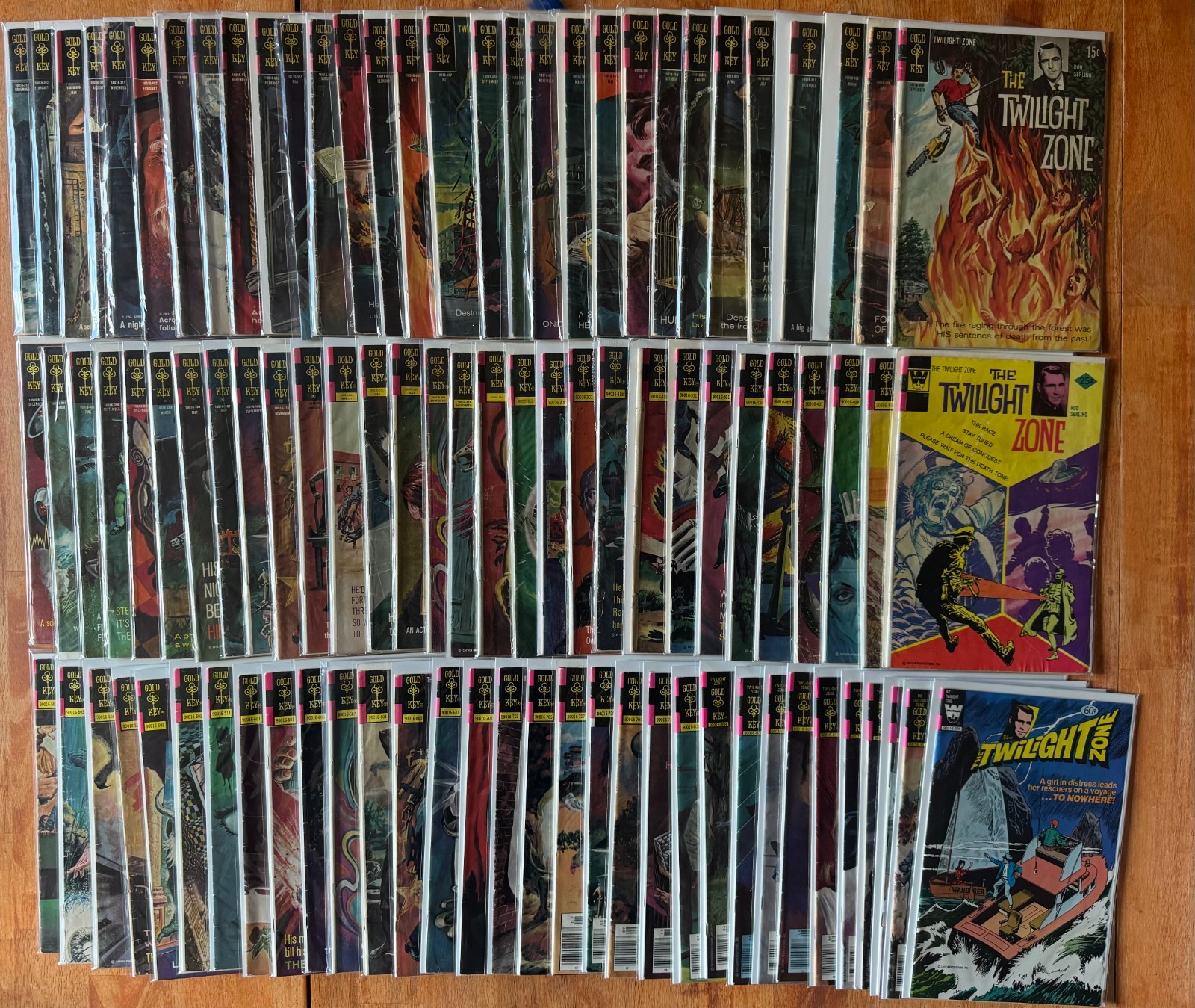 Twilight Zone #1-92 (1962-1982) Complete 92 Issue Gold Key/Whitman run GD-FN Twilight Zone #1-92 (1962-1982) Complete 92 Issue Gold Key/Whitman run GD-FN