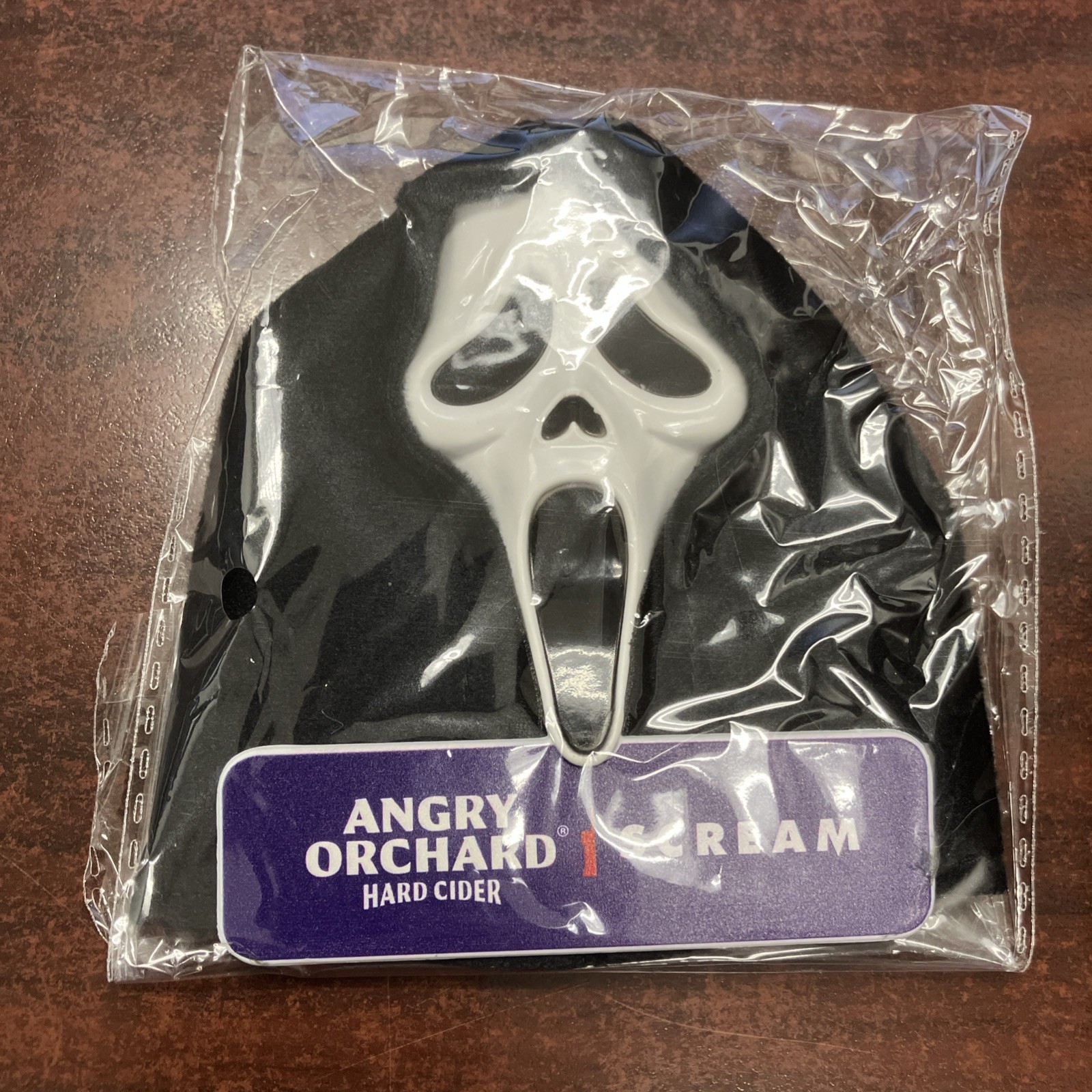 Angry Orchard Scream Mask For Tap Handle 2026, Scream Movie, Doll Mask Angry Orchard Scream Mask For Tap Handle 2026, Scream Movie, Doll Mask