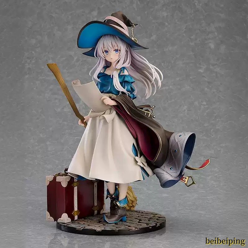 1/7 Wandering Witch: The Journey of Elaina Elaina 25cm PVC Figurine Statue Model