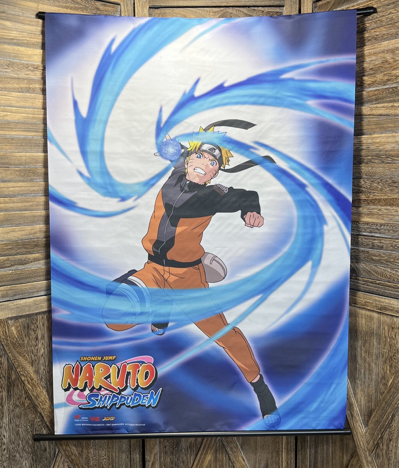 Naruto Wall Scroll Fabric Poster Masashi Kishimoto 43”x31” - 2007 Release Naruto Wall Scroll Fabric Poster Masashi Kishimoto 43”x31” - 2007 Release