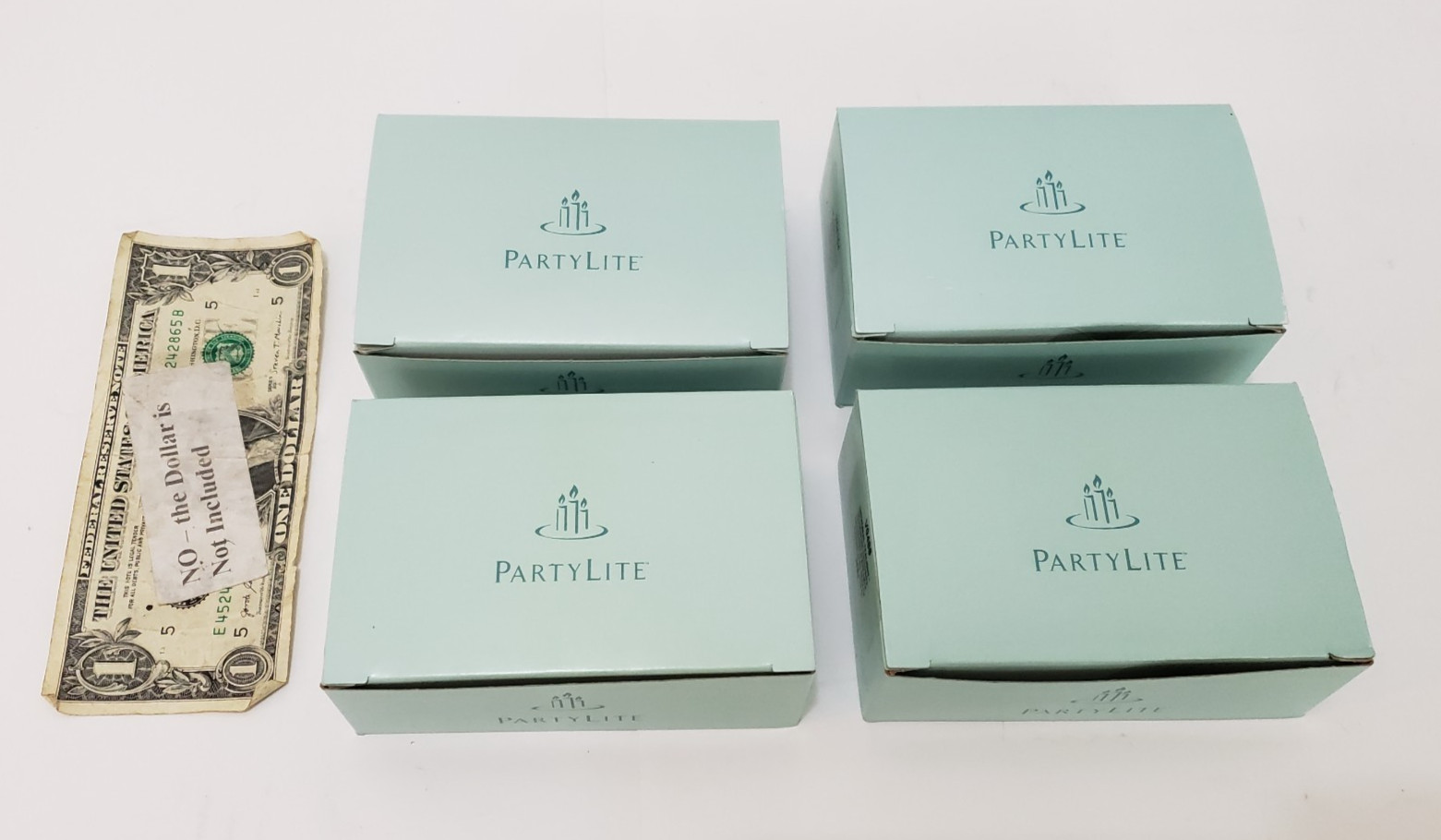 Partylite Tea Light Candles - LOT of 4 Boxes - 12 per Box - 4 Scents Included Partylite Tea Light Candles - LOT of 4 Boxes - 12 per Box - 4 Scents Included