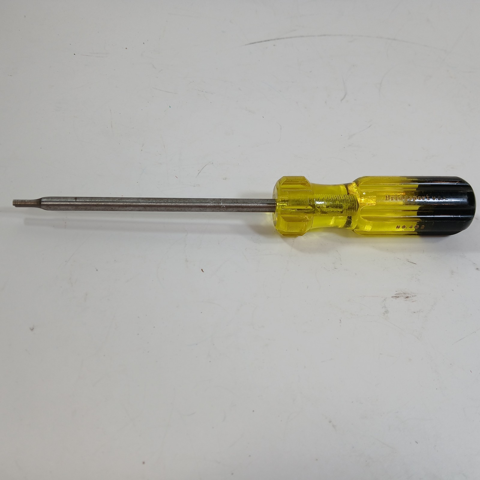 Vinatge Bridgeport USA No. 402; 3/16” Clutch Drive Screwdriver