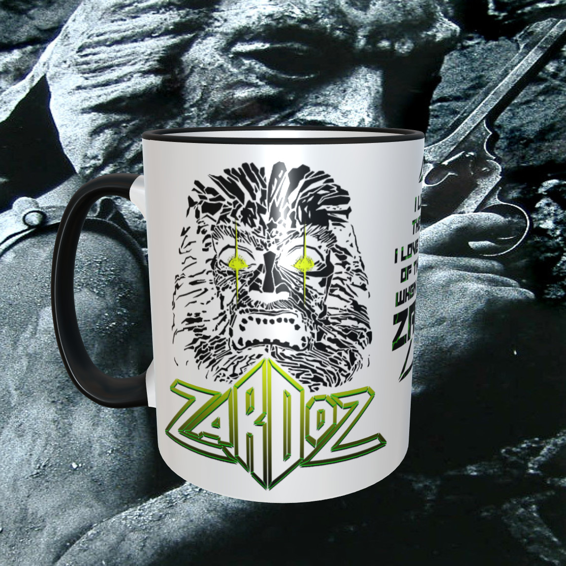Zardoz 11oz Coffee Mug NEW Dishwasher Safe Zardoz 11oz Coffee Mug NEW Dishwasher Safe