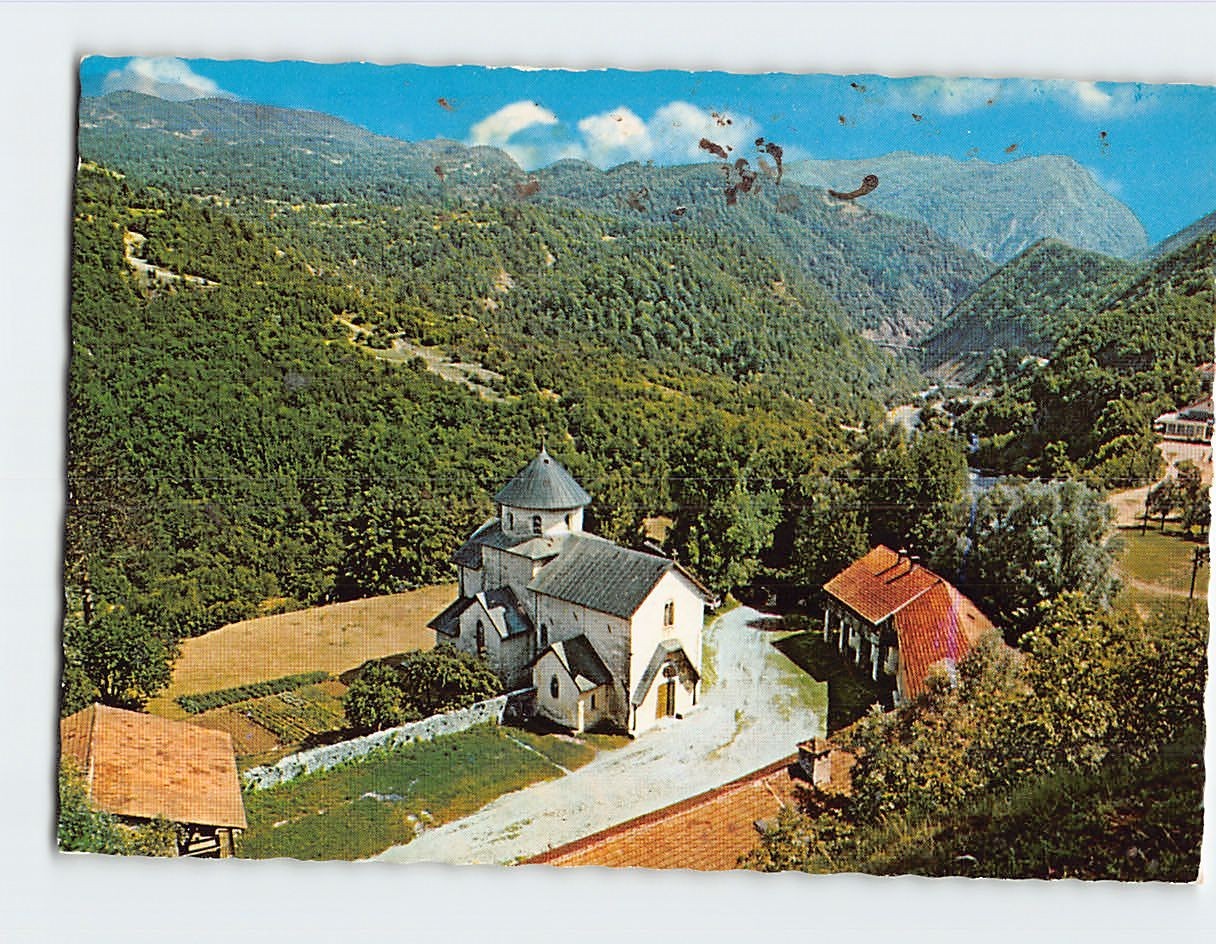 Postcard Morača Monastery Montenegro