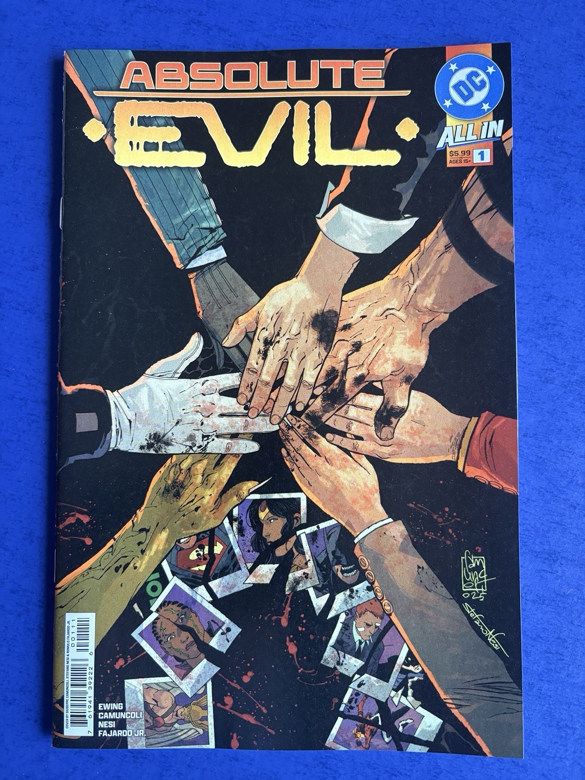 ABSOLUTE EVIL #1 ONE SHOT 1ST PRINT DC COMICS 2025 1ST APP JUSTICE LEAGUE LEX