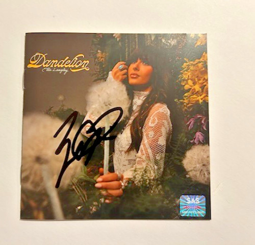 ELLA LANGLEY DANDELION SIGNED CD COVER AND COMPLETE CD ORIGINAL NEW ELLA LANGLEY DANDELION SIGNED CD COVER AND COMPLETE CD ORIGINAL NEW