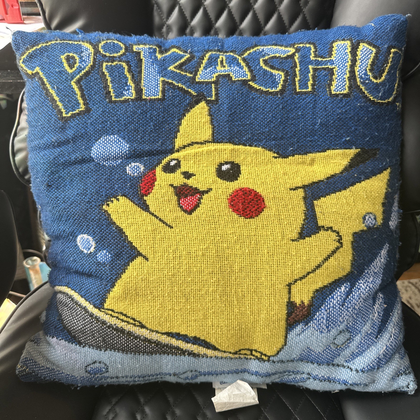 Surfing Pikachu Pillow from Pokemon Center