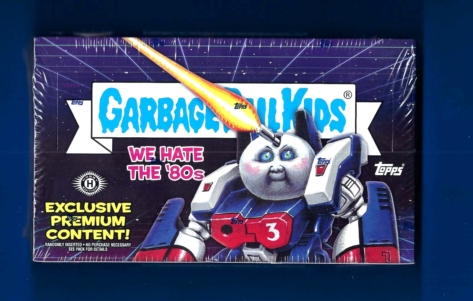 2018 TOPPS GARBAGE PAIL KIDS WE HATE THE 80S FACTORY SEALED COLLECTORS BOX
