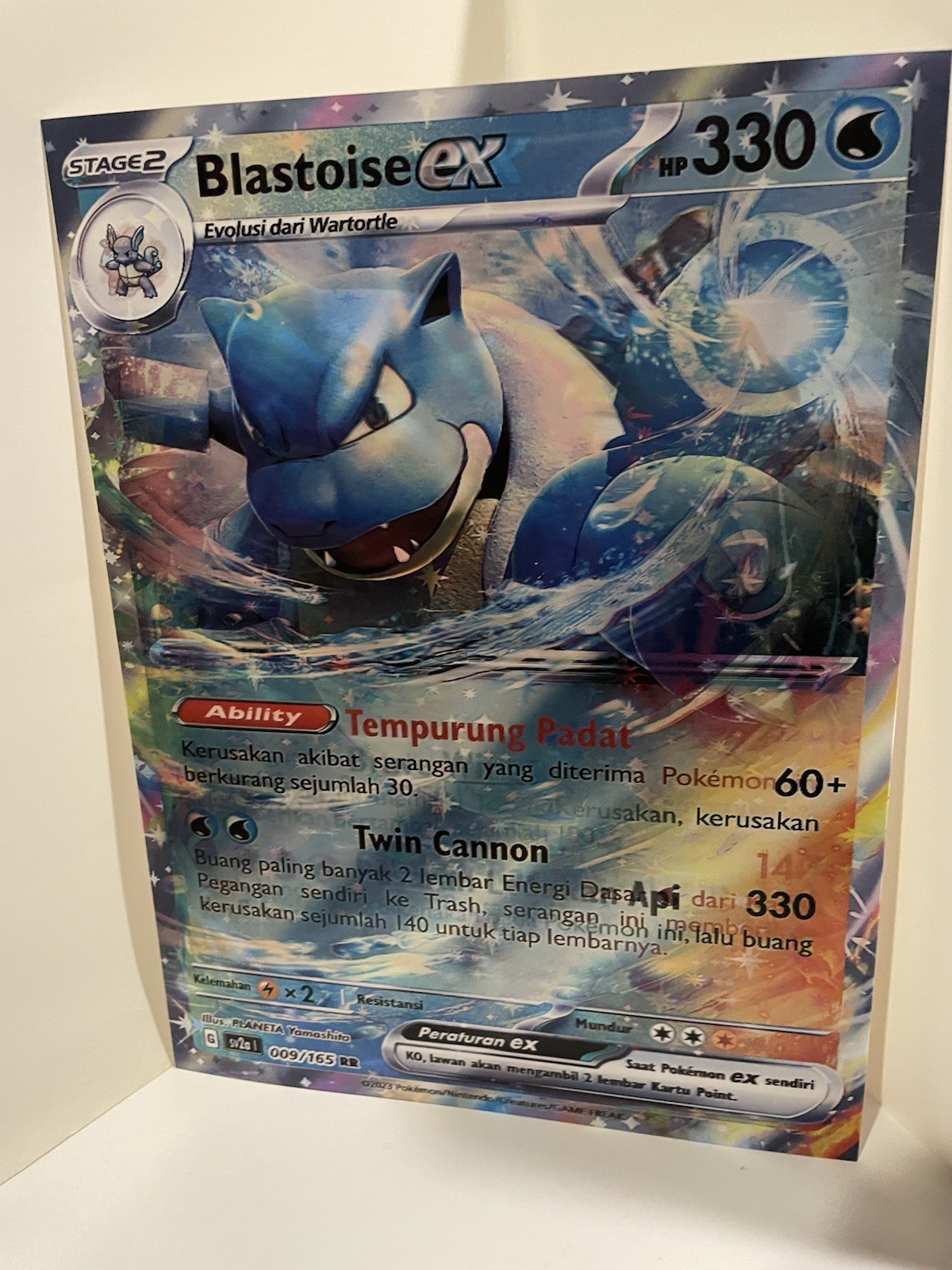 Venusaur EX Charizard EX Blastoise EX Pokemon 3D Holographic Lenticular Poster Venusaur EX Charizard EX Blastoise EX Pokemon 3D Holographic Lenticular Poster