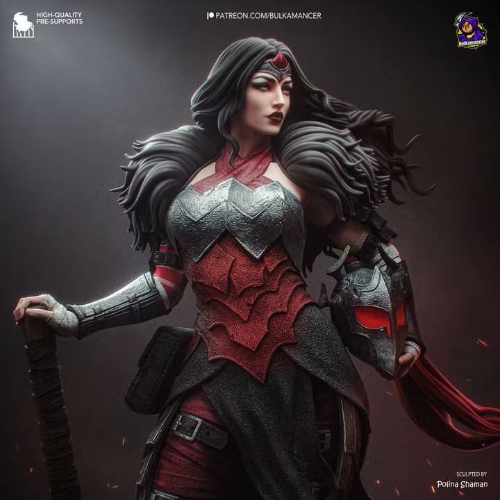 Absolute Wonder Woman Resin Figure Pro Painted 1/6 Scale + Signed COA