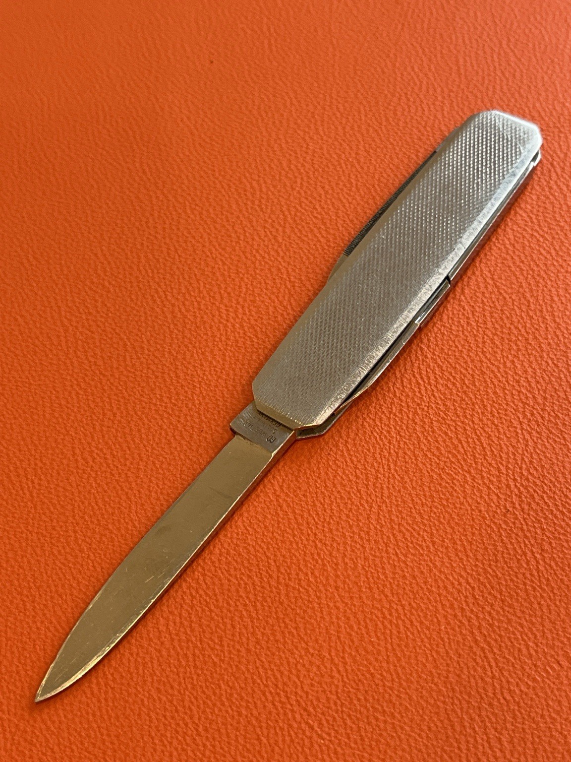 Vintage ED WÜSTHOF Solingen Germany Rostfrei Gentleman Knife Scissors Nail File