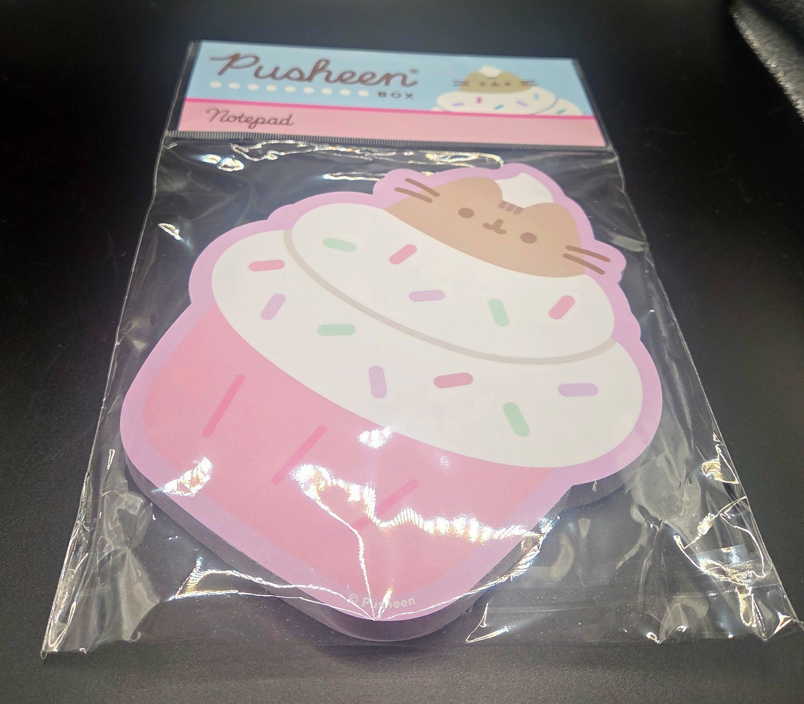 Pusheen Box Exclusive Large Cupcake Notepad 2025 Winter Box Pusheen the Cat *NEW Pusheen Box Exclusive Large Cupcake Notepad 2025 Winter Box Pusheen the Cat *NEW
