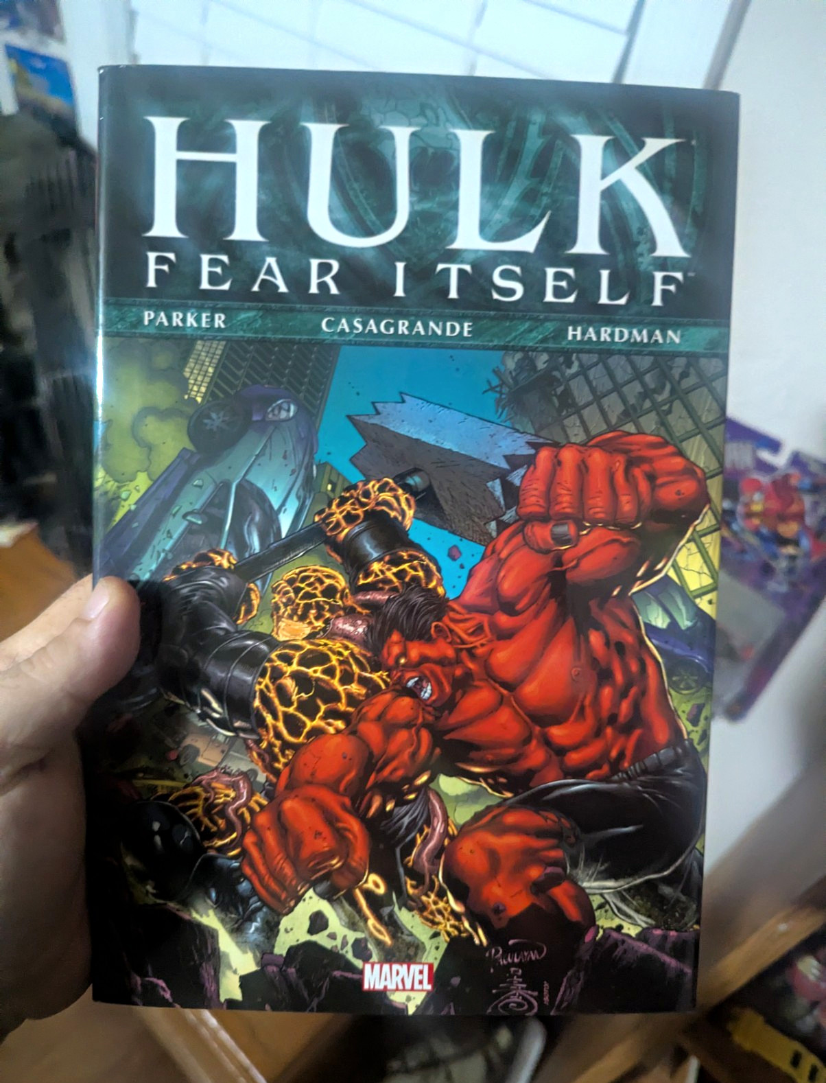 Marvel Hulk: Fear Itself Trade Paperback Graphic Novel by Jeff Parker