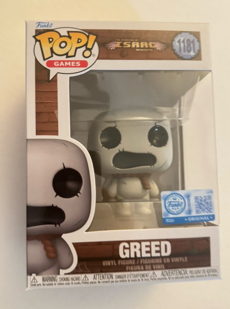 Greed With Noose Funko Pop Shop Exclusive The Binding of Isaac #1181