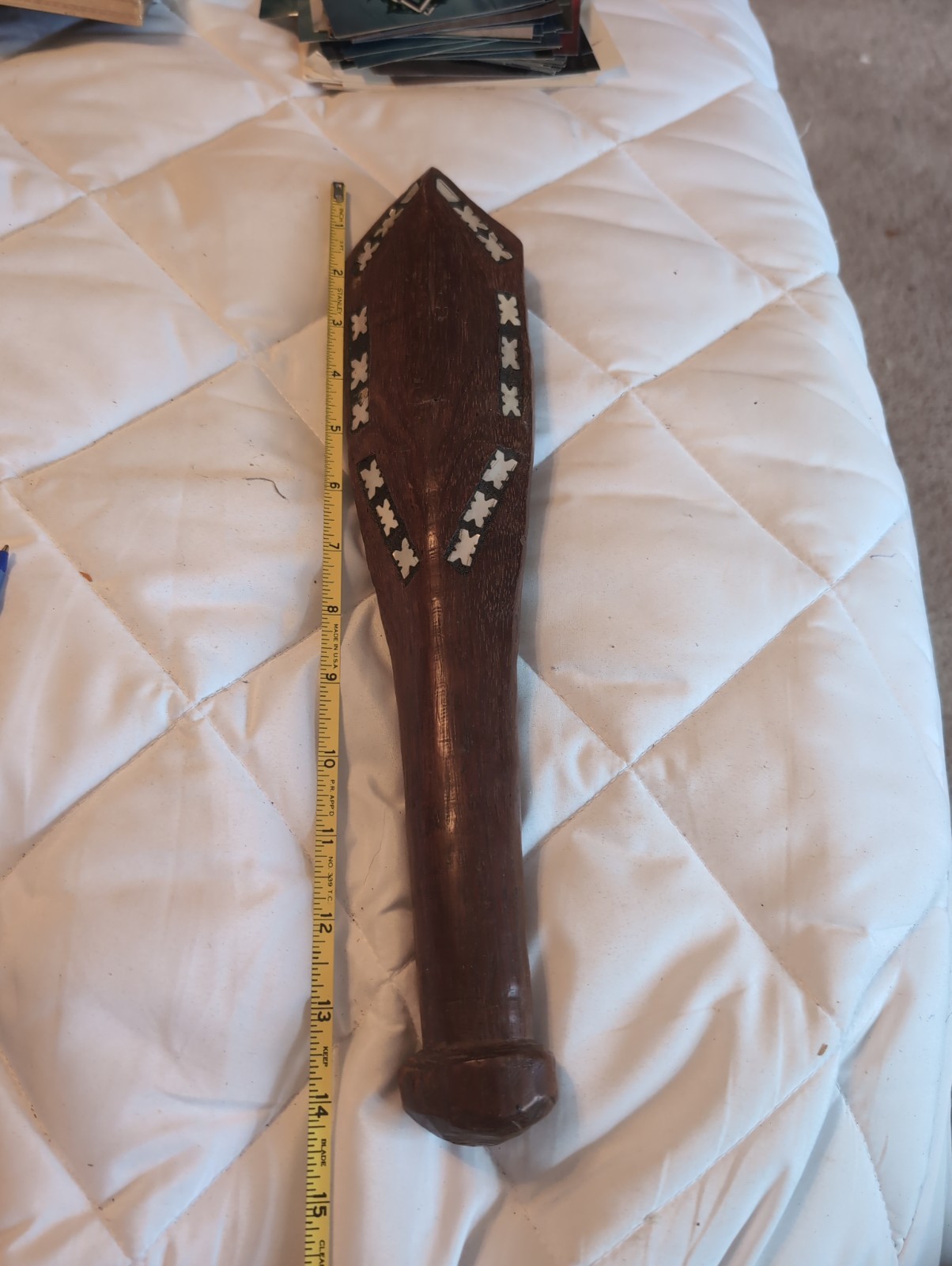 Antique Vintage Solomon Island War Club Polynesian Club Subi Supi Malaita Samoa Antique Vintage Solomon Island War Club Polynesian Club Subi Supi Malaita Samoa