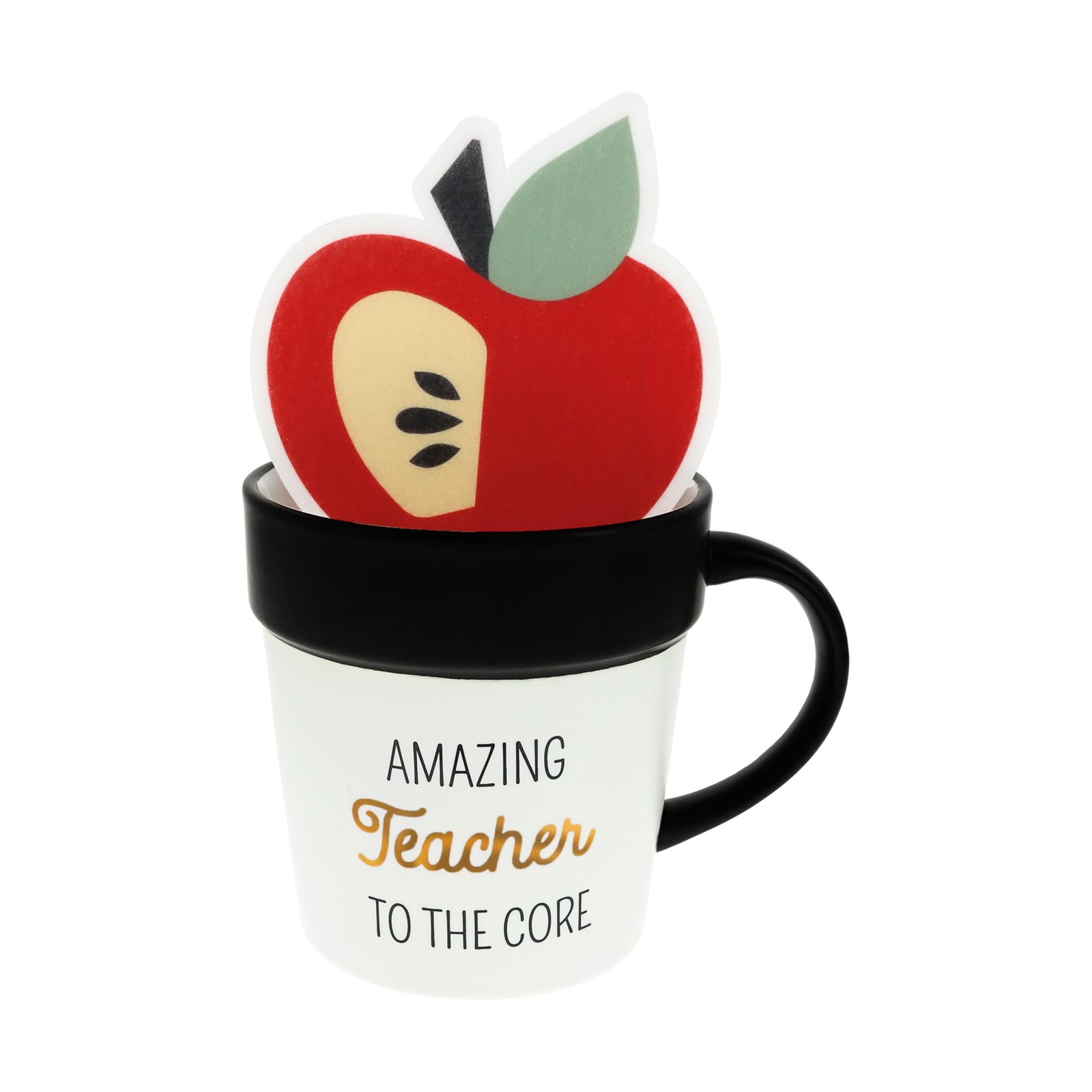 Pavilion “Amazing” 20oz Mug & Coaster Set, Teacher Appreciation Apple Drinkware