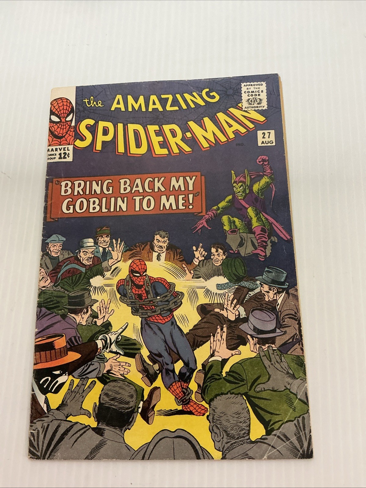 The Amazing Spider-Man #27 (Marvel Comics  1965) VERY GOOD COMPLETE  ATTACHED
