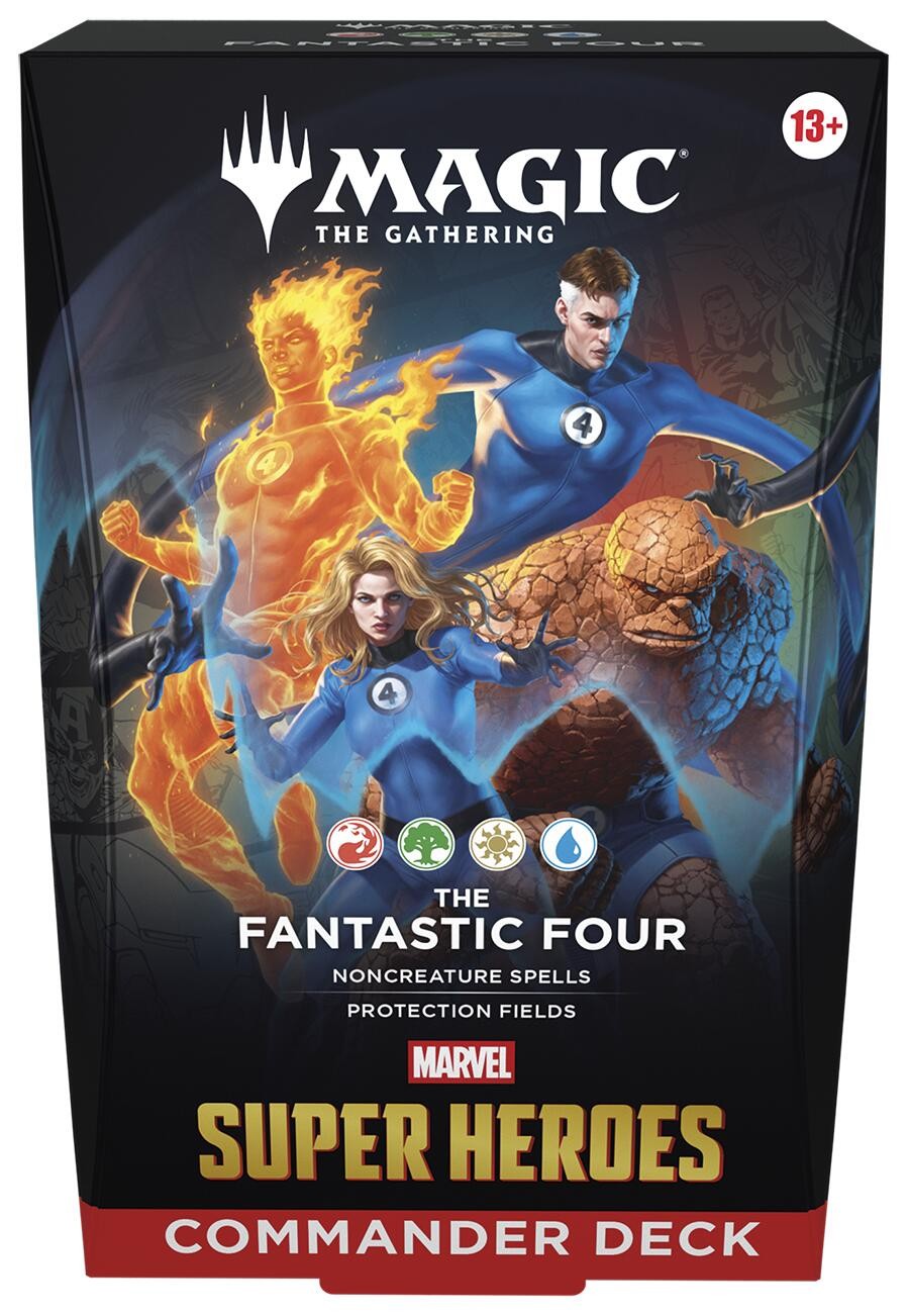 Marvel Super Heroes Commander Deck - The Fantastic Four Magic Marvel Super Heroes Commander Deck - The Fantastic Four Magic