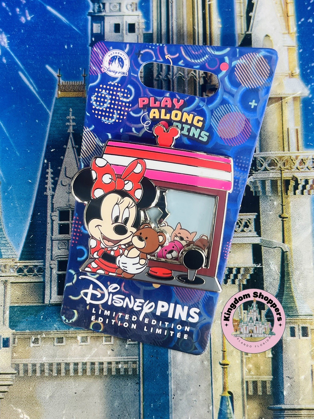 2026 Disney Parks Play Along Pins Minnie Mouse Pin LE 2000