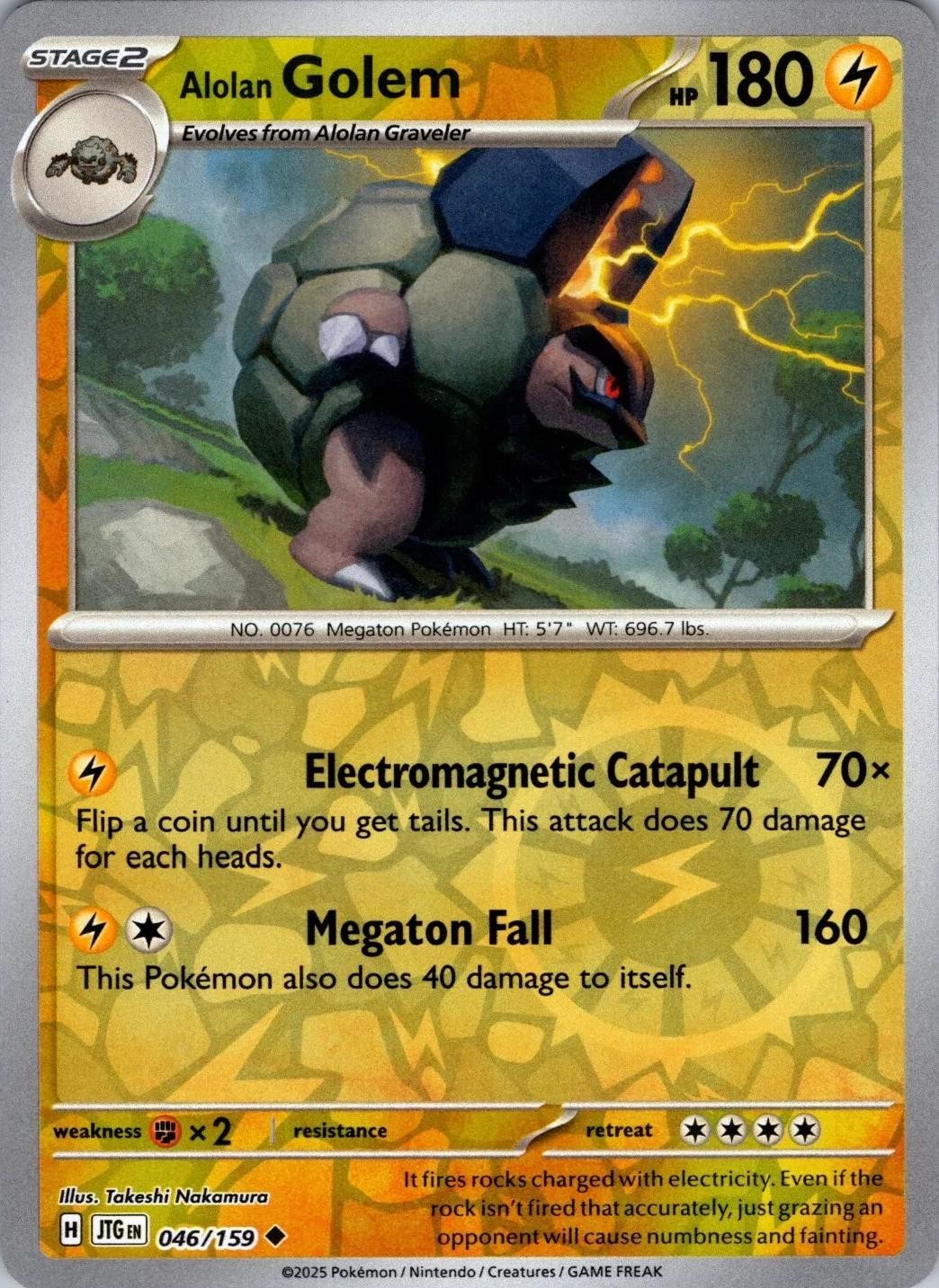 Alolan Golem 046/159