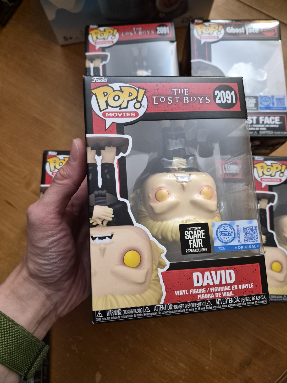 Funko Pop DAVID # 2091 The Lost Boys HOT TOPIC SCARE FAIR 2026