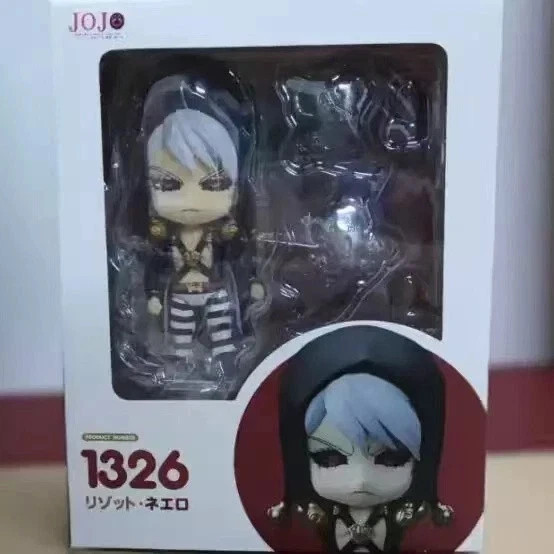 JOJO\'s Bizarre Adventure Risotto Nero Nendoroid 1326 PVC Action Figure Toys-Gift JOJO\'s Bizarre Adventure Risotto Nero Nendoroid 1326 PVC Action Figure Toys-Gift