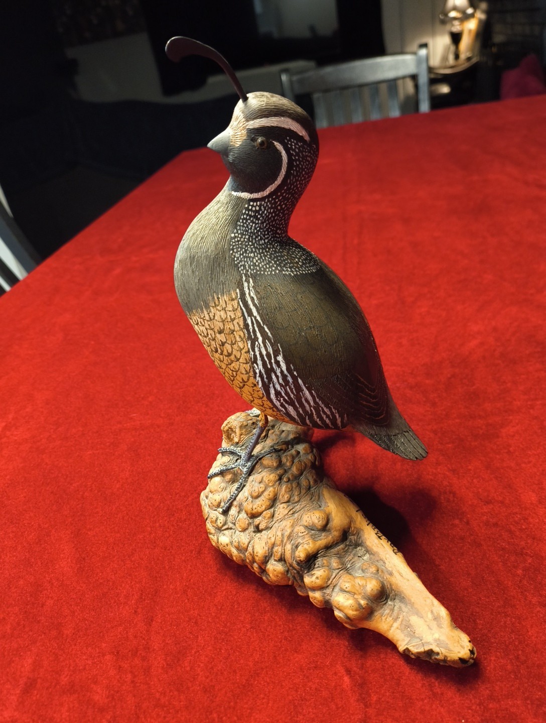 Vintage Ray Baliel 1979 Carved Wood Sculpture  Rare Item