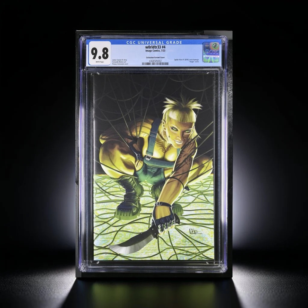 w0rldtr33 #4 Catacutan Variant Cover 9.8