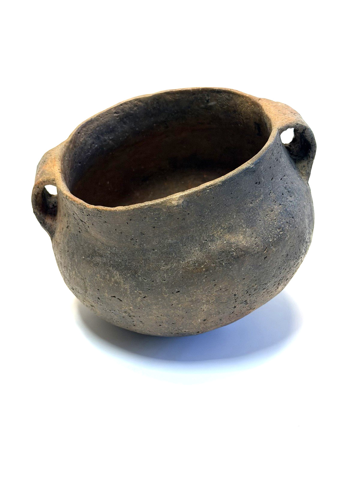 Archaic Ancient Beautiful Native American Indian Clay Pottery Jug; Tenn.