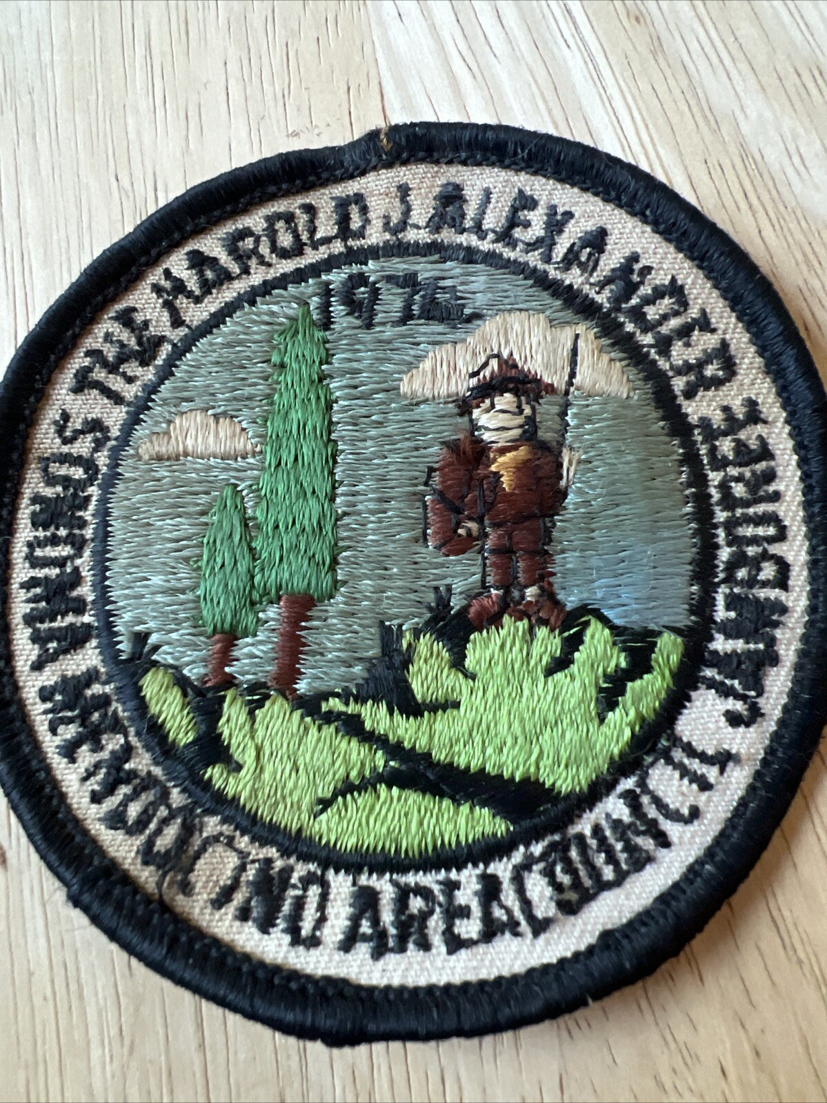 Vintage BSA Harold  J Alexander Sonoma Council Jamboree  Patch