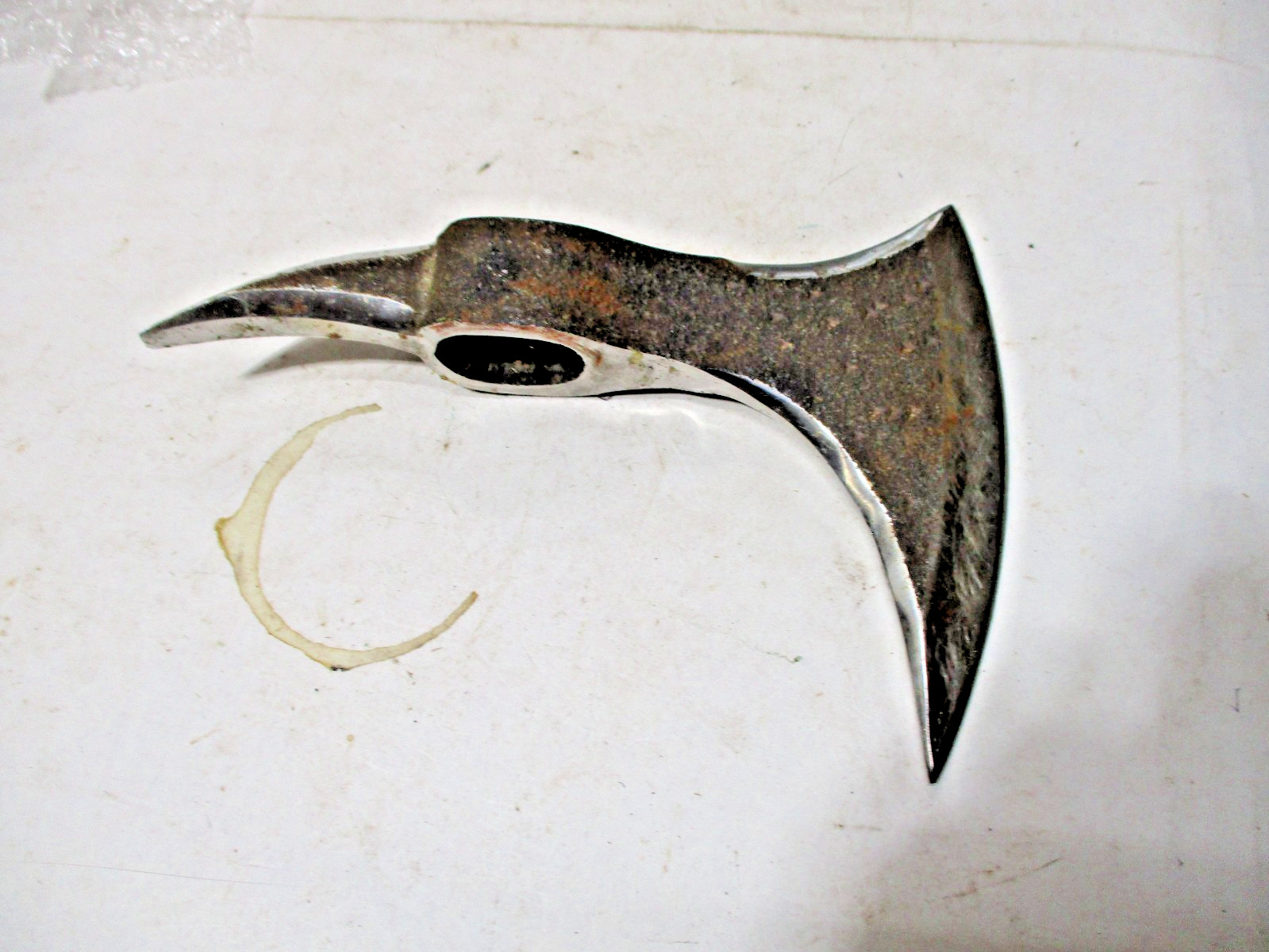 Vintage Battle Axe, Spiked Tomahawk, Fireman's Axe? Cool Wall Hanger 1 Lb, 4 Oz Vintage Battle Axe, Spiked Tomahawk, Fireman's Axe? Cool Wall Hanger 1 Lb, 4 Oz