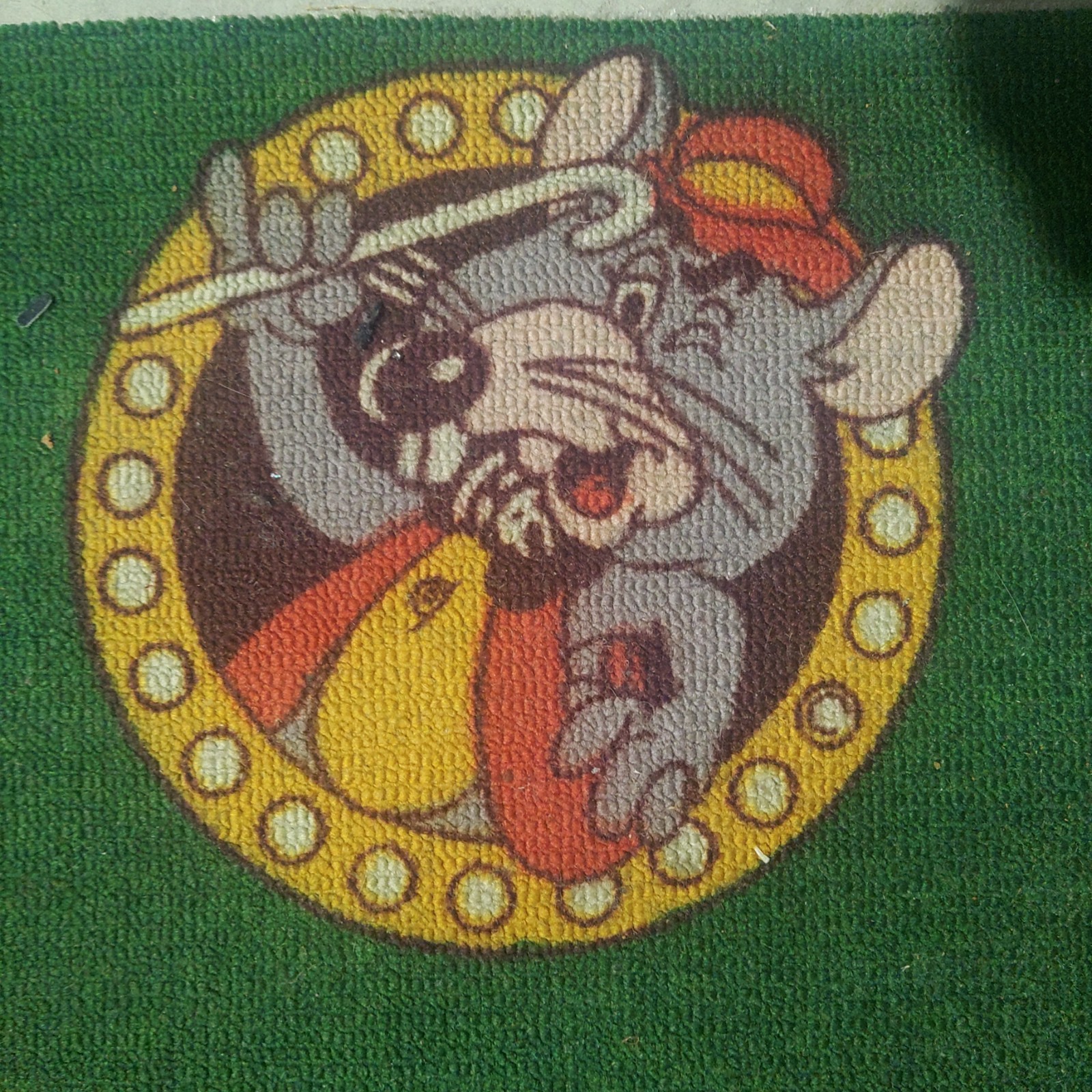 vintage 1980\'s Chuck E cheese carpet 
