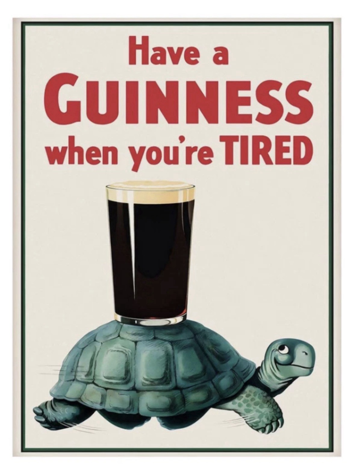 Guinness Beer Poster Sign Print Wall Art Alcohol Guinness poster by John Gilroy