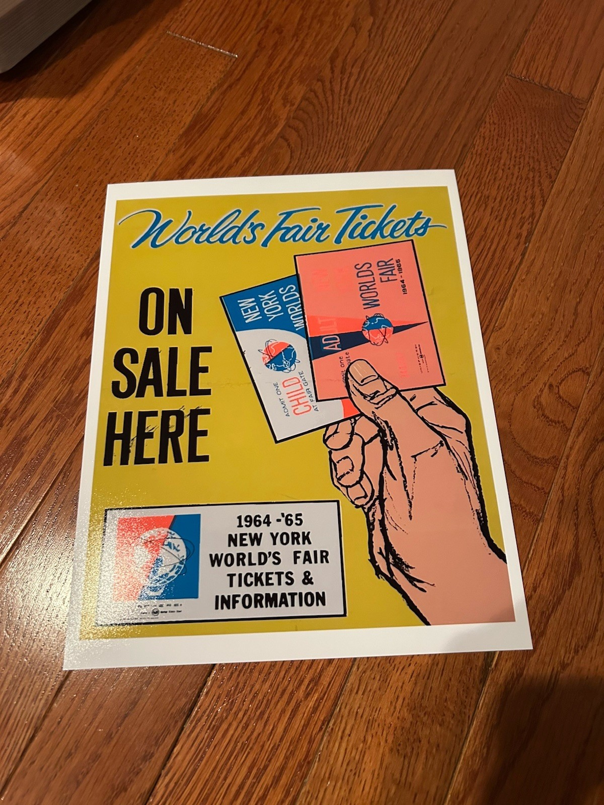 NEW YORK WORLDS FAIR Art Print Photo 11 x 14\ NEW YORK WORLDS FAIR Art Print Photo 11 x 14\