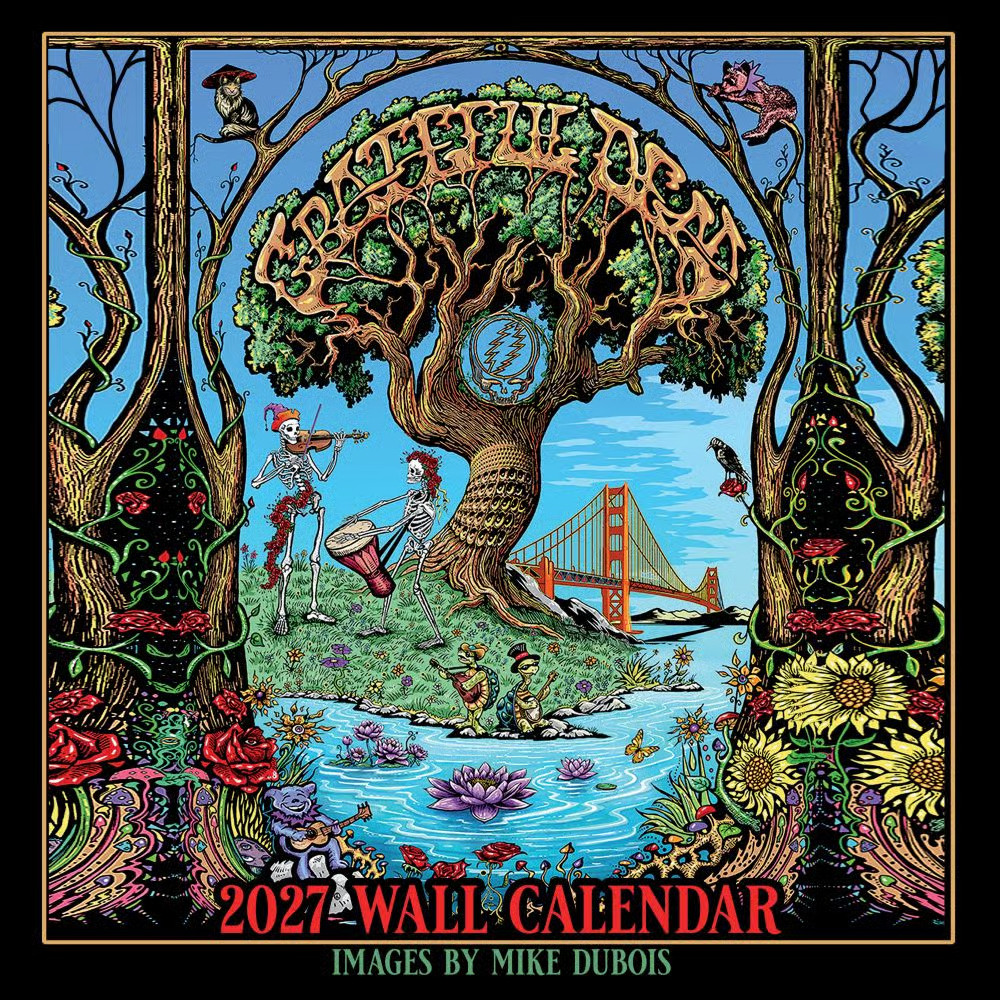 NMR Calendars, Grateful Dead 2027 Wall Calendar NMR Calendars, Grateful Dead 2027 Wall Calendar