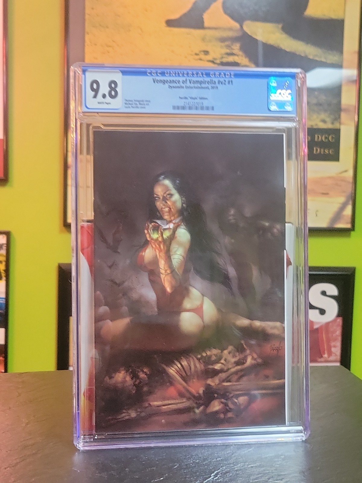Vengeance of Vampirella Vol 2 #1 CGC 9.8 Lucio Parrillo Virgin Variant 2019