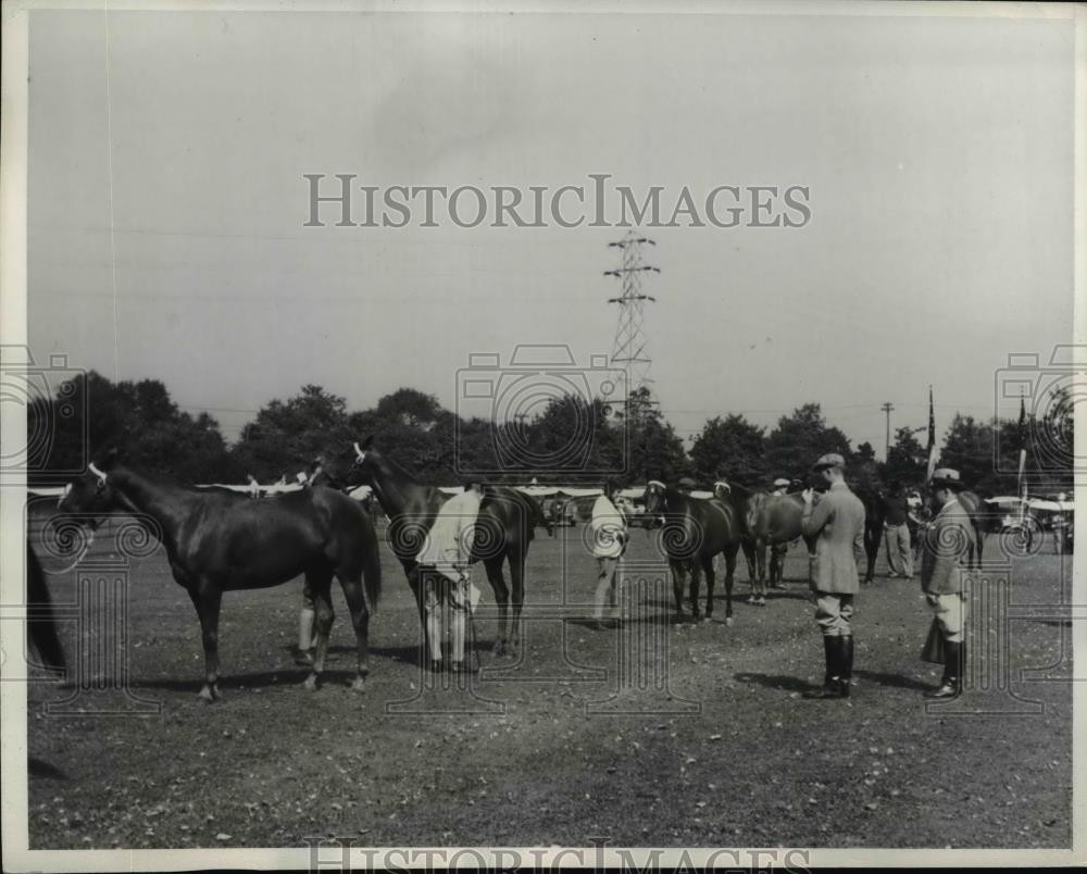 1937 Press Photo Polo pony show at Meadow Brook Club in NY - net23875 1937 Press Photo Polo pony show at Meadow Brook Club in NY - net23875