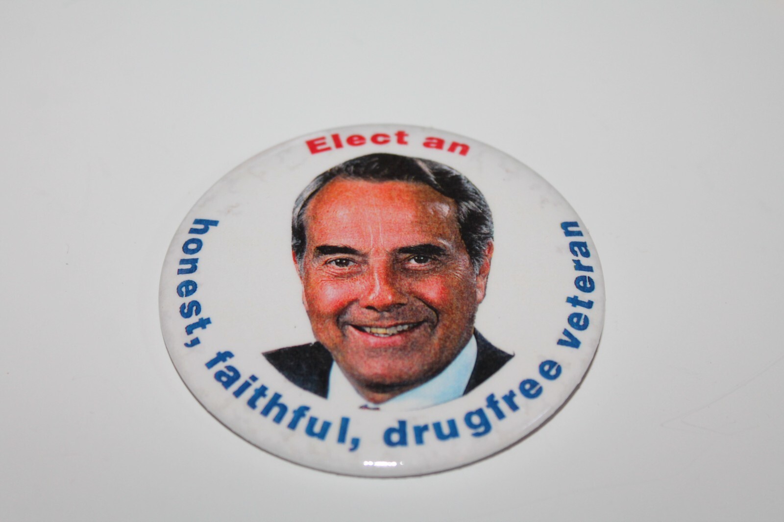 Bob Dole 1996 Presidential Campaign button pin 3\
