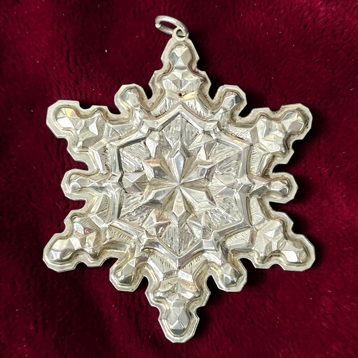 Gorham Sterling Silver Christmas Snowflake Ornaments - You Pick 1970-1977 Gorham Sterling Silver Christmas Snowflake Ornaments - You Pick 1970-1977