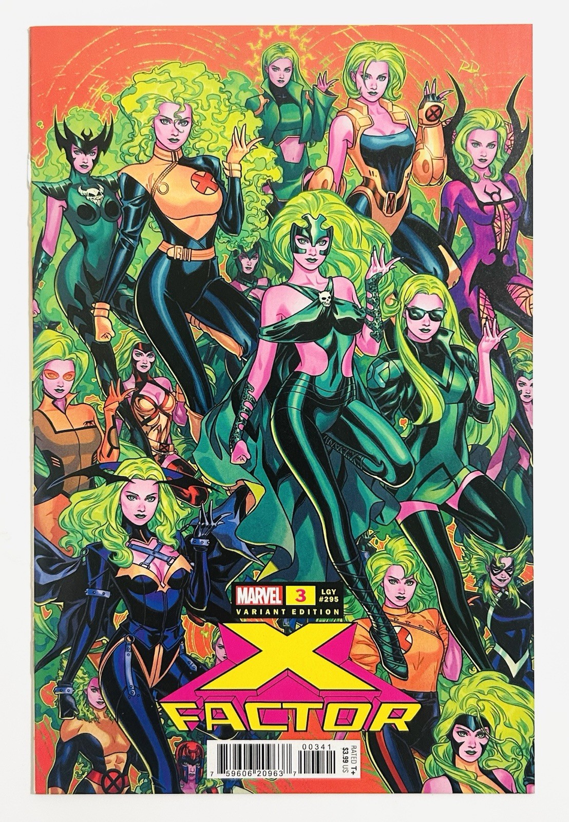 X-Factor #3 Russel Dauterman Polaris Costume Variant 2024 Cover D, X-Men
