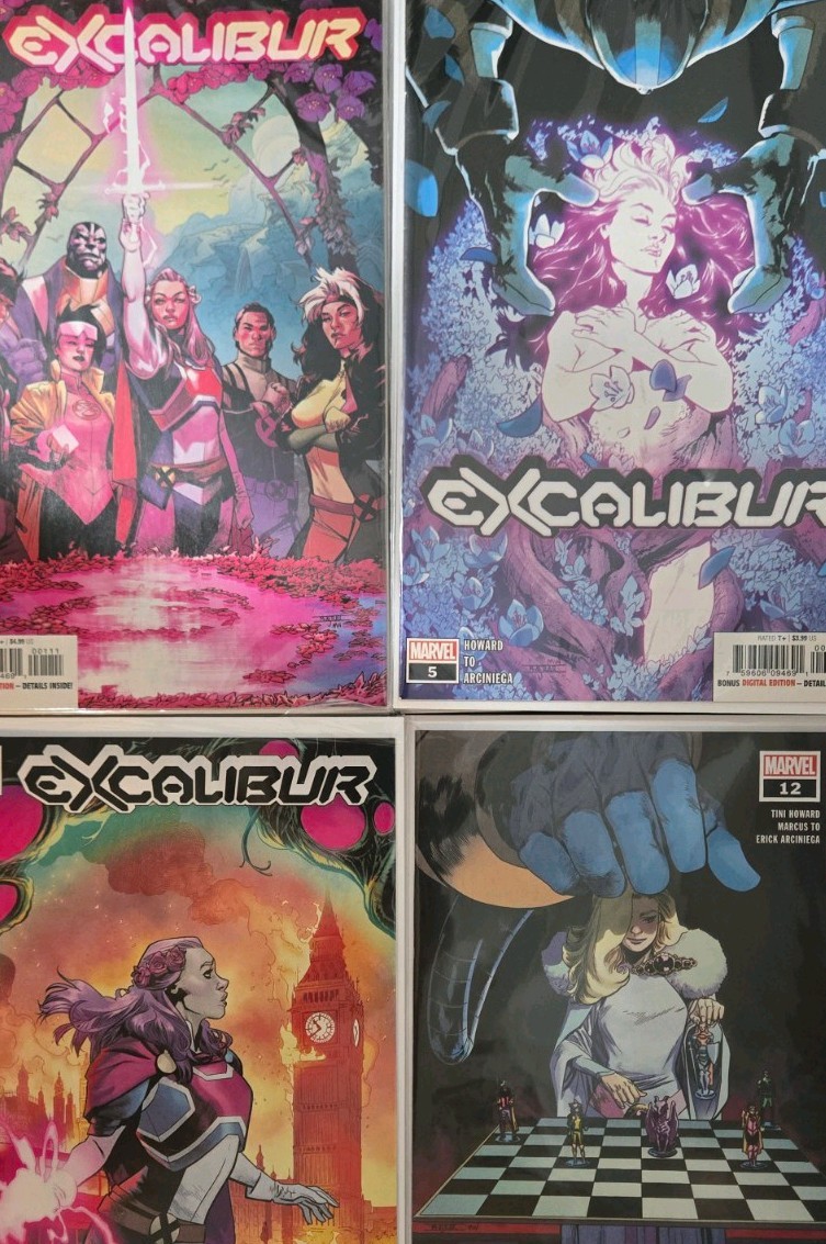Excalibur #1-12 Tini Howard Marvel Comics Lot Set X-Men Krakoa Era Excalibur #1-12 Tini Howard Marvel Comics Lot Set X-Men Krakoa Era