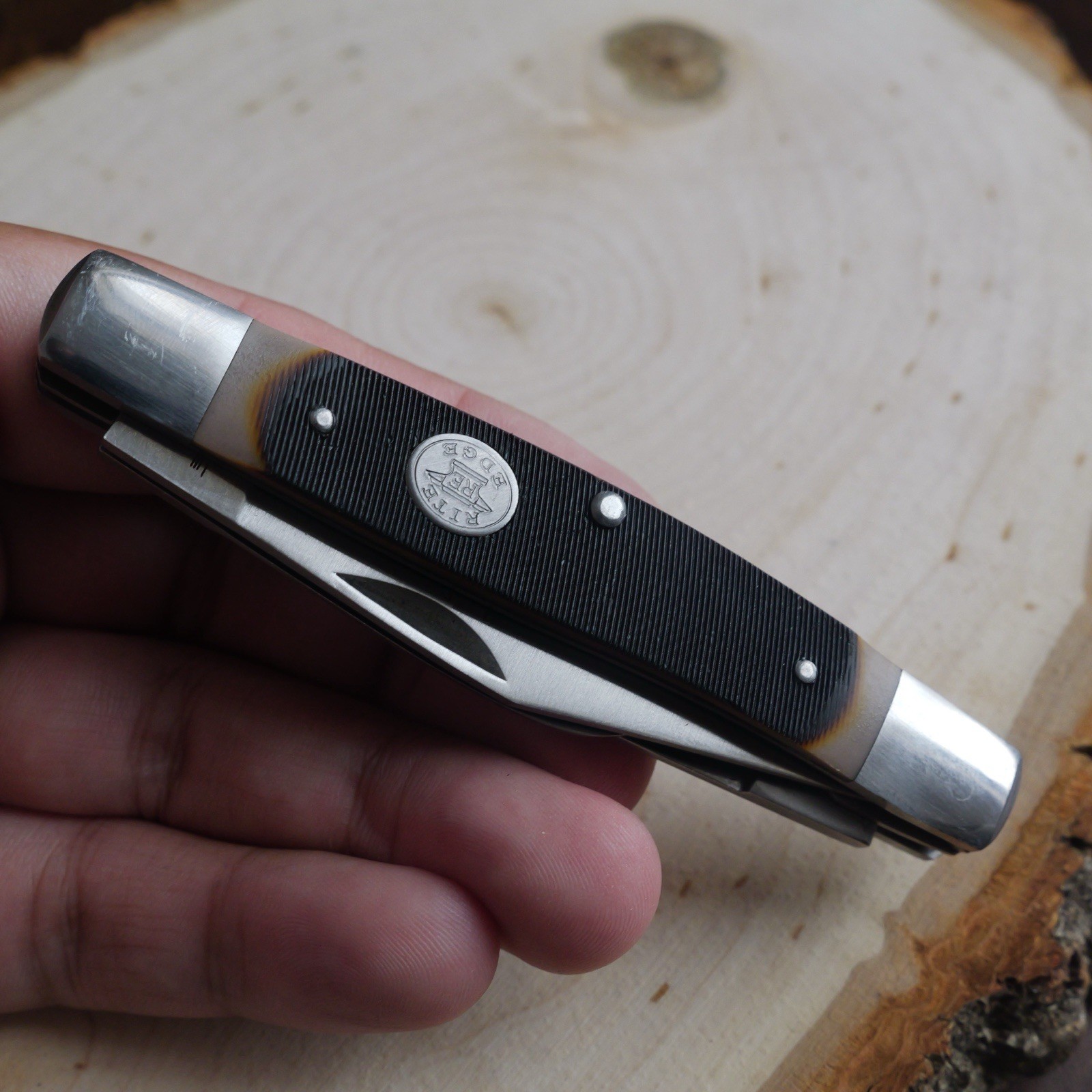4” Stockman Knife Classic Folding Pocket Knife 3 Blades Sharp Delrin Handle Edc 4” Stockman Knife Classic Folding Pocket Knife 3 Blades Sharp Delrin Handle Edc