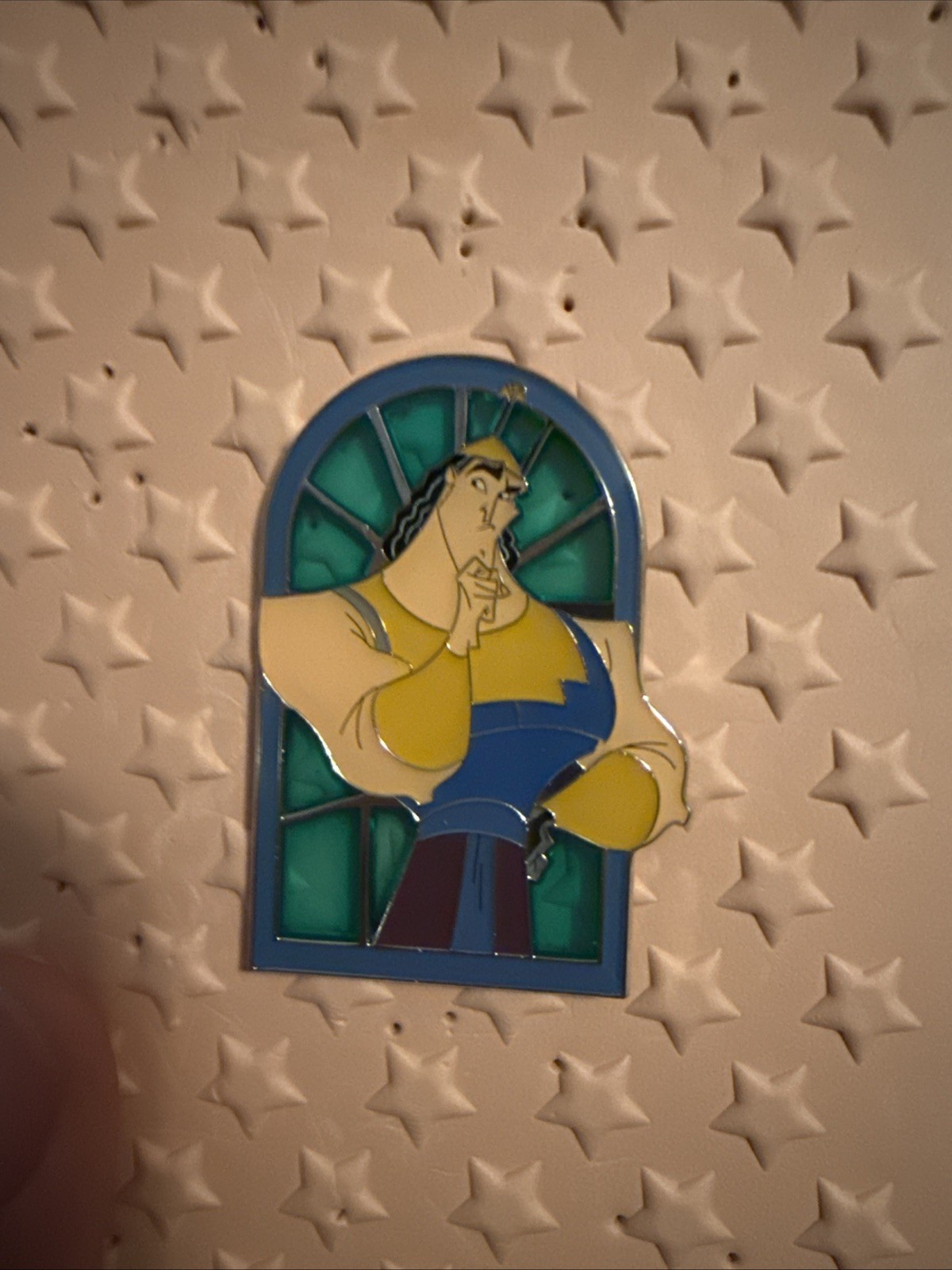 Disney 2026 BoxLunch The Emperor's New Groove Stained Glass Window Kronk Pin