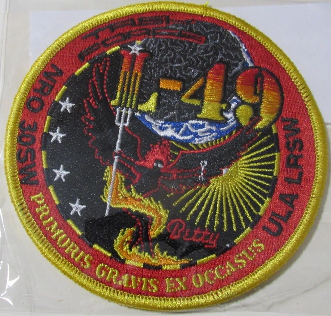 NROL-49 30SW BOOSTER PATCH SPACE MISSION       RJG
