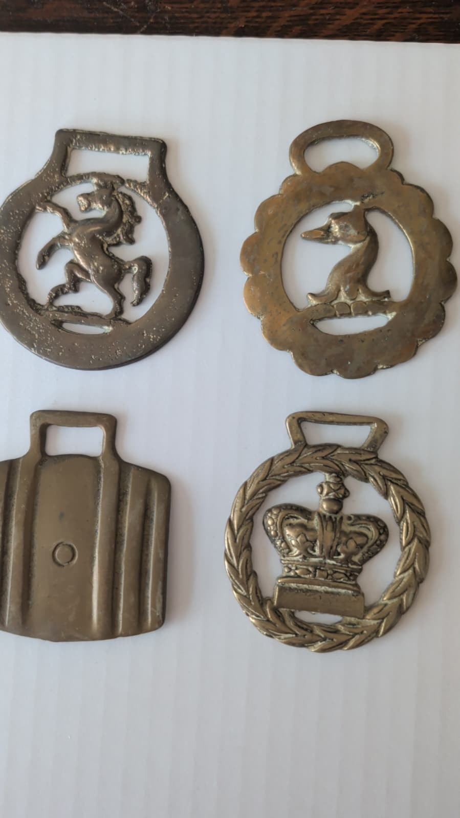 Horse Brass Medallion Antique Show Parade Harness SET 4 1 PRICE FROM ENGLAND