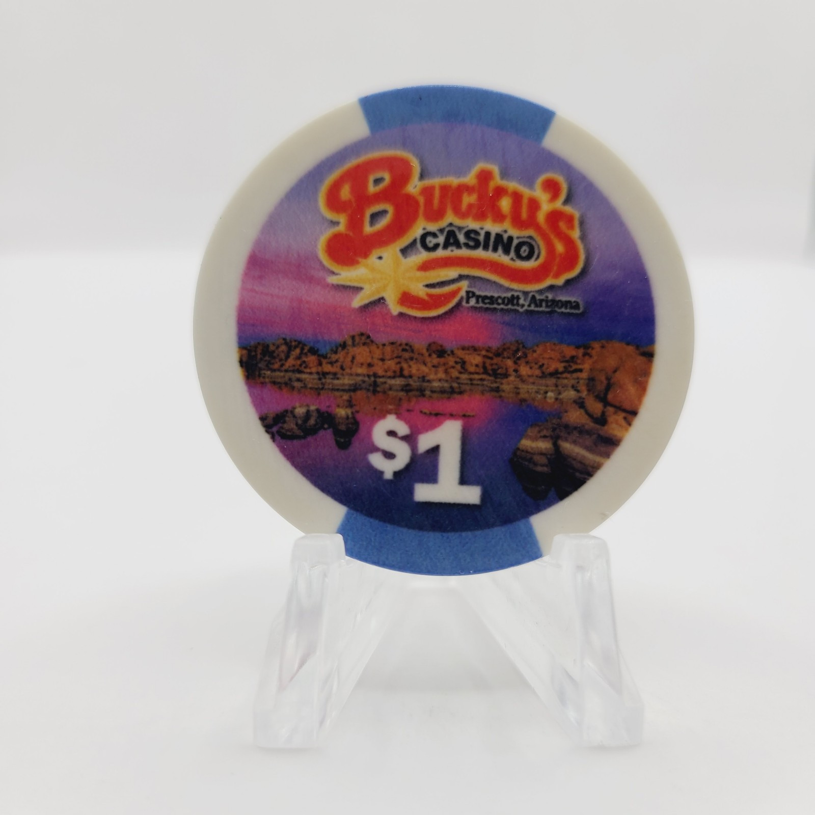 Bucky's Resort Casino Prescott Arizona 2019 $1 Chip