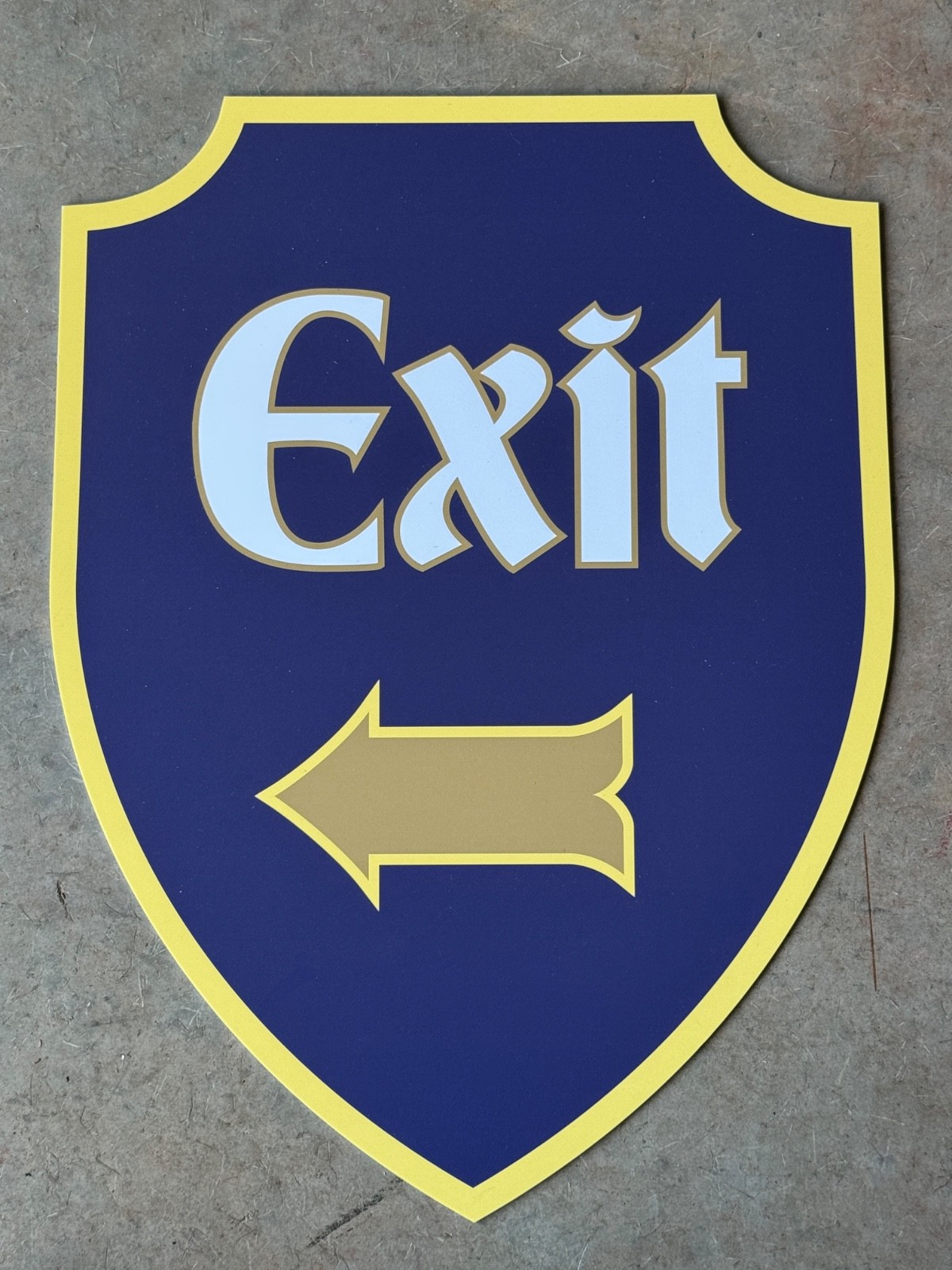 Disney Fantasy Land Exit Park Prop Sign Large Walt Disney World